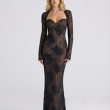 ARIA | Čipkana maksi haljina