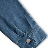 Rita | Široki retro teksas kombinezon sa kapuljačom