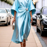 Elena | Luksuzna duga satenska haljina