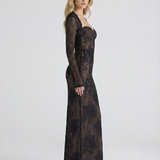 ARIA | Čipkana maksi haljina