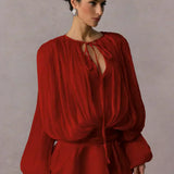 Lijana | Elegantna Boho Kratka Haljina