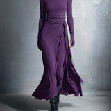 Vittoria - Duga haljina sa bočnim čvorom