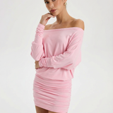 ARIA | Nabrana mini haljina