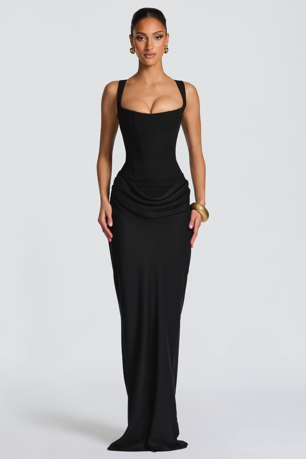 ARIA | Strukirana maksi haljina