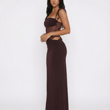 ARIA | Maksi haljina sa čipkanim umetkom