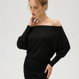 ARIA | Nabrana mini haljina