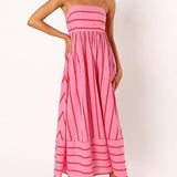 Susan | Maxi haljina u bojama zalaska sunca