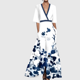 Jill | Elegantna cvetna haljina