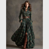 Teodora - Sofisticirana košulja-haljina sa pojasom