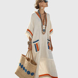 Celeste | Kaftan haljina sa egejskim motivima