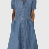 Angela | Ležerna teksas haljina