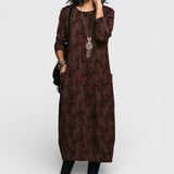 Gordana - Udobna zimska haljina ležernog kroja