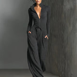 Svetlucavi pleteni kombinezon