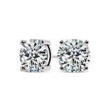 Elegantne naušnice od belog zlata