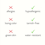 Delikatna smaragdna ogrlica