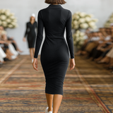 Sport-chic pamučna midi haljina