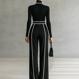 Elegantni dvodelni set sa pojasom