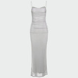 Auri | Drapirano Haljina od Tila