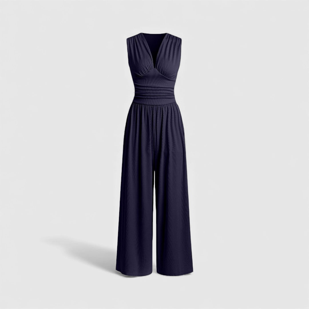 Jelena - Šik kombinezon širokih nogavica bez rukava