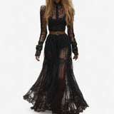 Marine™ | Prozračna maxi haljina