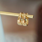 Visoke zlatne i srebrne naušnice