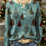 Elena - Ženski božićni džemper