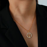 Ogrlica "Zlatno Harmonično Drvo Života"