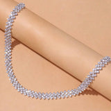 Elegantna ogrlica sa cirkonima