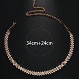 Elegantna ogrlica sa cirkonima