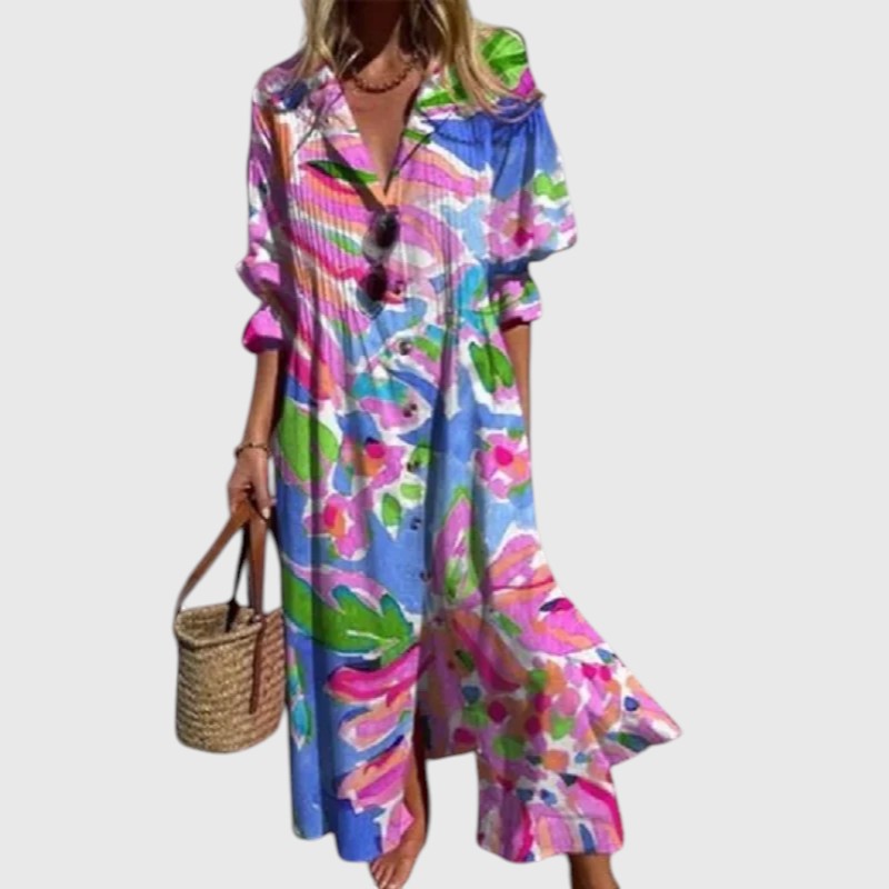 Verone | Maxi haljina sa cvetnim dezenom