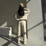 Senna -Sportieve loungeset met ritskraag