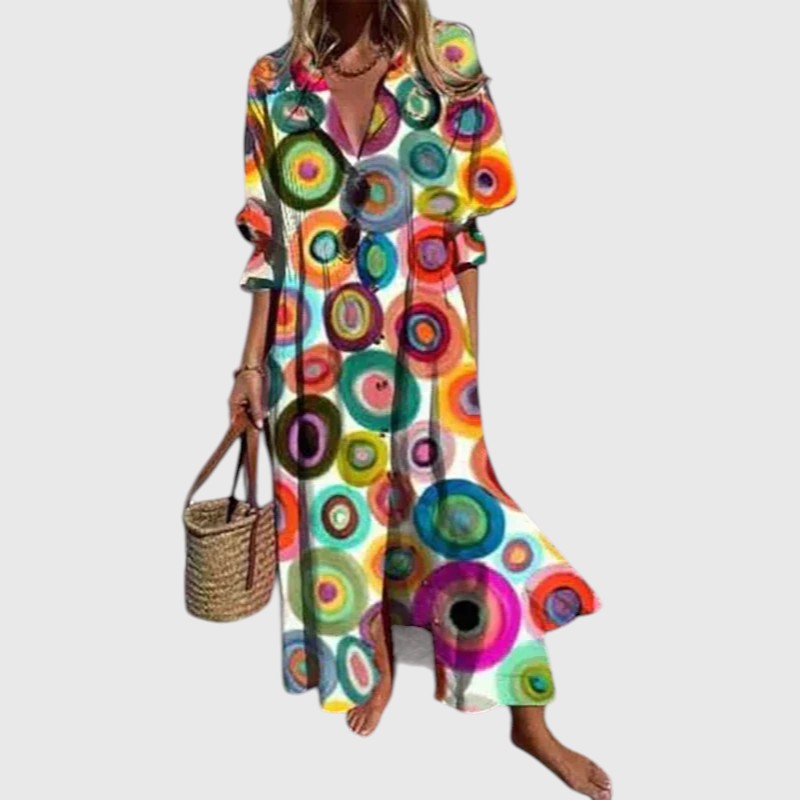 Verone | Maxi haljina sa cvetnim dezenom