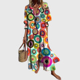 Verone | Maxi haljina sa cvetnim dezenom