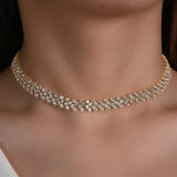 Elegantna ogrlica sa cirkonima