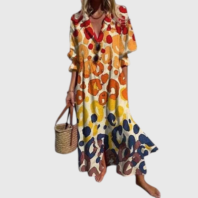 Verone | Maxi haljina sa cvetnim dezenom