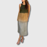 Aurelia – Ženska elegantna haljina s modernim uzorkom