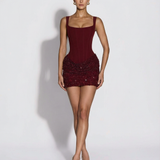 ARIA | Mini haljina kroja peščani sat