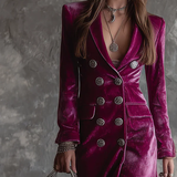 Dariella | Plišana sako-haljina