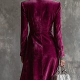 Dariella | Plišana sako-haljina