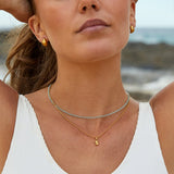 Šik Ogrlica sa Pufnastim Slovima