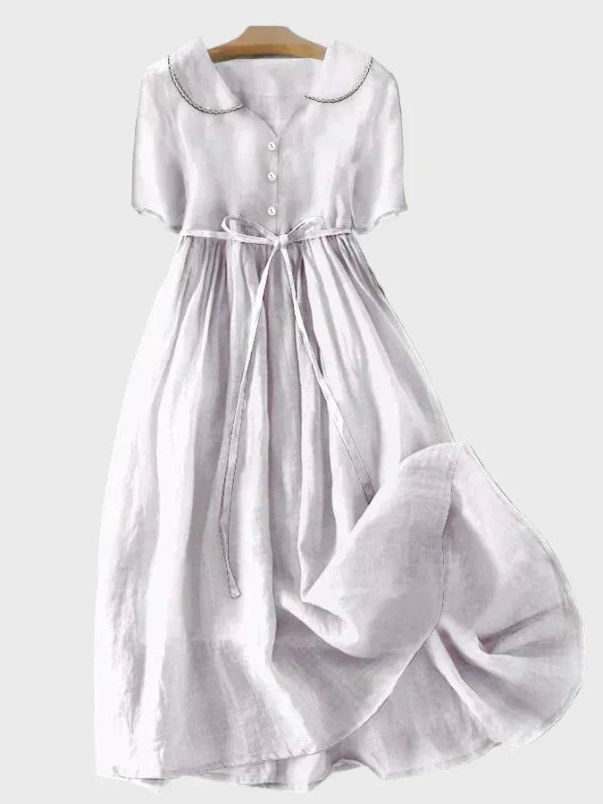 Klasična Haljina na Kopčanje