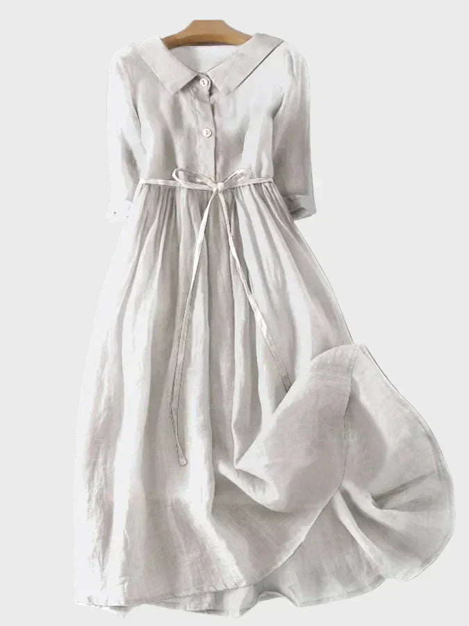 Haljina s Elegantnim Ovratnikom