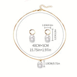 Zlatni Grace biserni set nakita