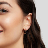 Ušice u obliku srca od srebra