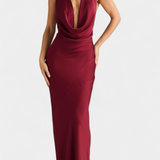 Nora Elegantna Haljina s Nabranim Detaljima