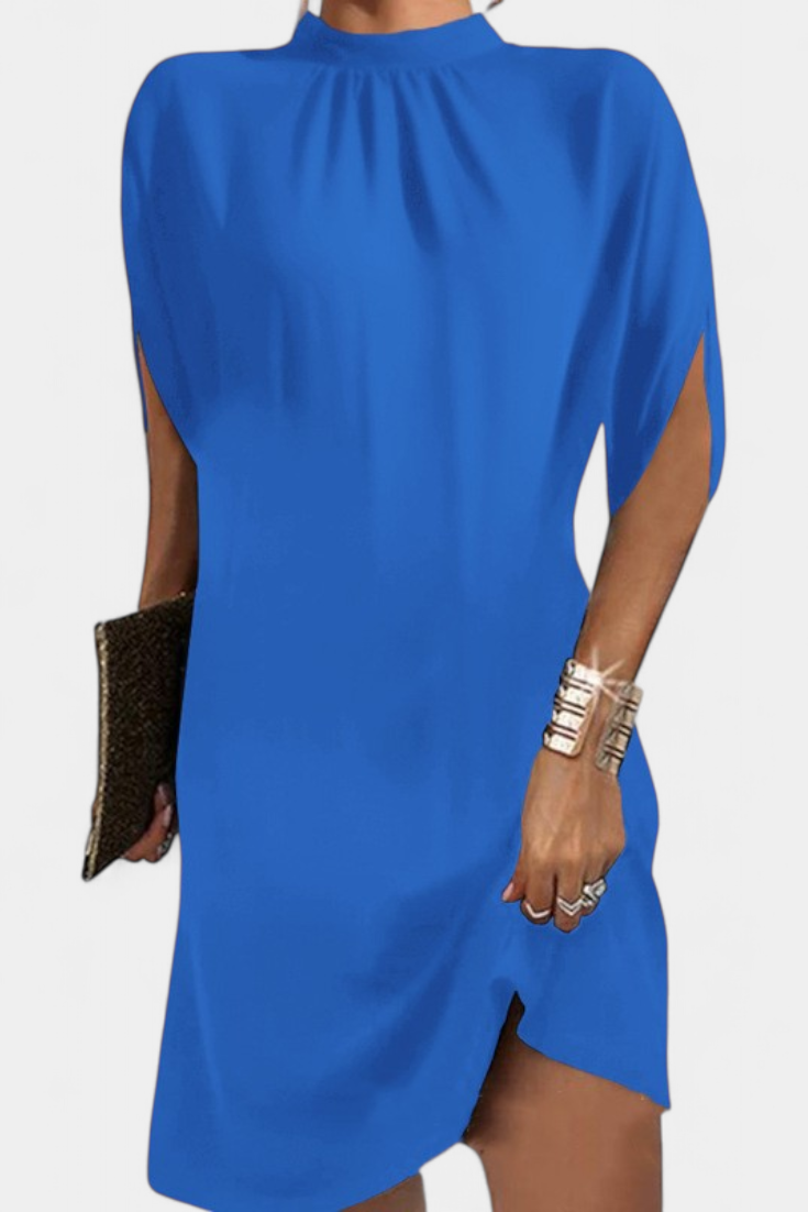 Ena Midi Haljina Bez Vremenskog Okvira s Okruglim Izrezom