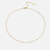 Čista bela perla ogrlica